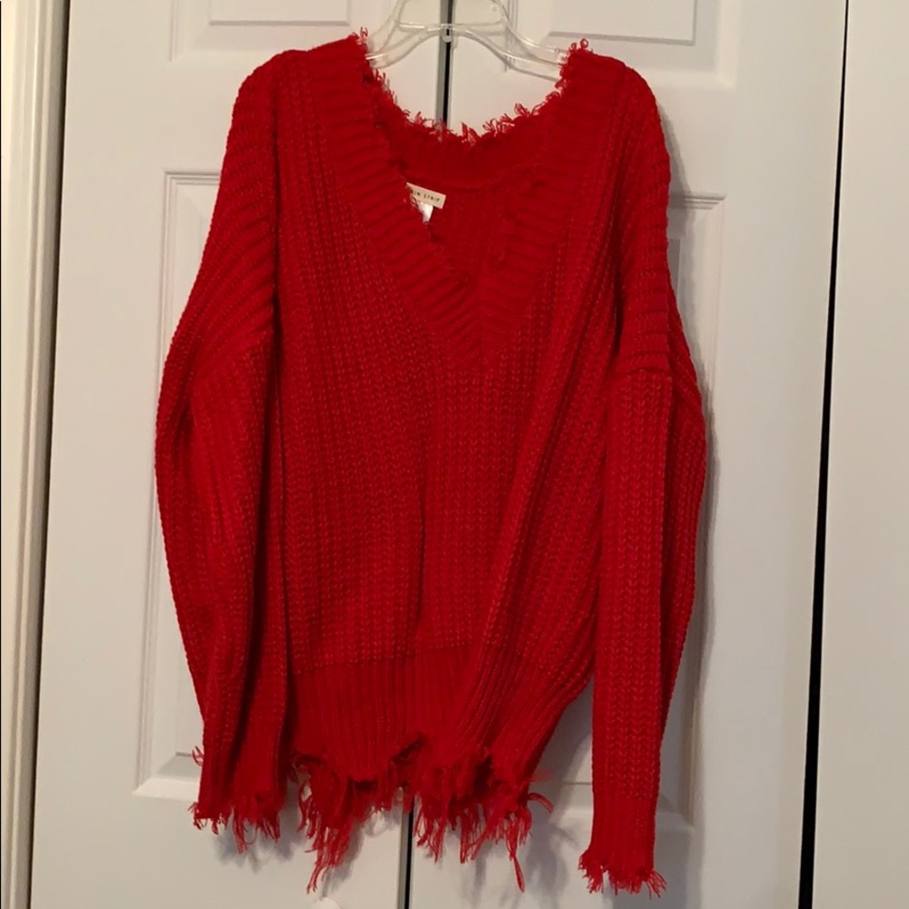 Red Sweater